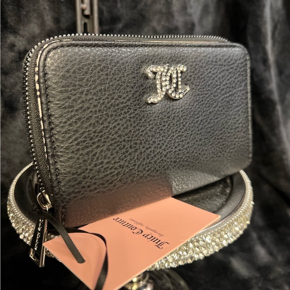 🖤🖤NWT-JUICY COUTURE LIQUORICE “NO RULES EVERYTHING” MULTI COMPARTMENT BIFOLD🖤🖤 - Picture 9 of 16